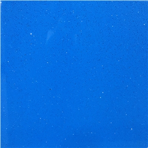 Blue Crystal Quarz,Artificial Stone with Big Slab