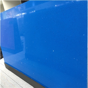 Blue Crystal Quarz,Artificial Stone with Big Slab