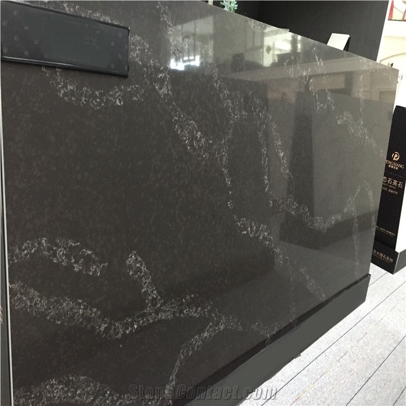 Brown Artificial Quarz Stone,Artificial Stone,Quarz Slab and Tile