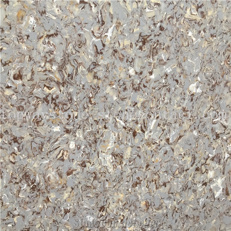 Colorful Grey Quarz,Artificial Stone,Artificial Quarz Slab and Tiles