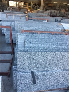 China Grey G623 Granite/New Bianco Sardo Stairs/Steps/Risers