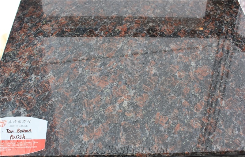 Indian Dark Tan Brown Granite Polished 2cm/3cm Slabs