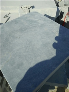 Honed Surface China Blue Limestone Slabs Tiles Paving Stone Competitive Prices