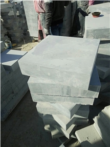 Honed Surface China Blue Limestone Slabs Tiles Paving Stone Competitive Prices
