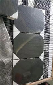 China Cheap Price Black Slate Plate , Cheese Board , Slate Dinner Dishes Plate , Slate Coaster