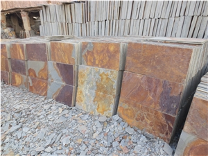 China Rusty Slate Tiles Cheap Price