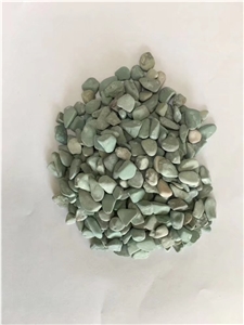Light Green Crushed Washed Gravels