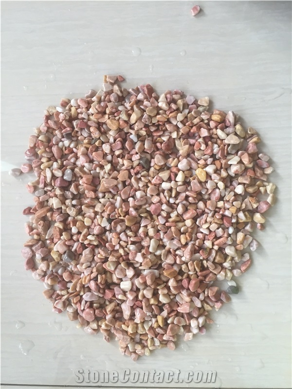 Multicolor Gravels& Crushed Stone , Garden Decoration Chips Stone ,Road Paving Gravesl & Pebbles