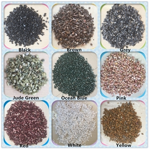 Red Gravel/ Red Granite Chips/ Red Crushed Stones