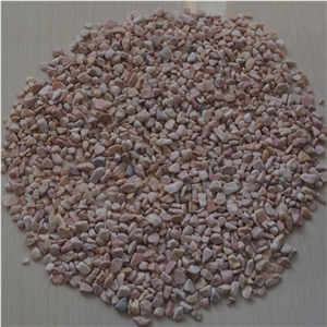Red Gravel/ Red Granite Chips/ Red Crushed Stones