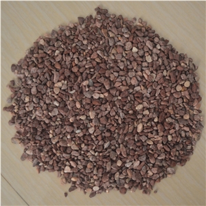 Red Gravels for Walkway
