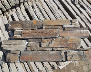 Rusty Slate Culture Stone Tiles for Wall Cladding