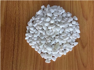 White Pea Gravel Pebble Stone