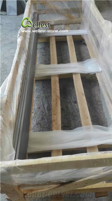 Black Slate Honed Finish Window Sills and Door Frame