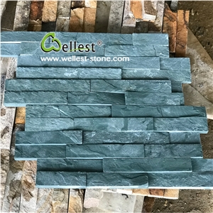 Cheap Flexible Natural Green Slate Cultured Stone Veneer