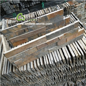 Rustic Slate Flexible Ledge Stone Flat Z Shape Tile and Corner