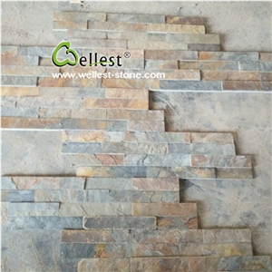 Rustic Slate Flexible Ledge Stone Flat Z Shape Tile and Corner