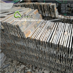 Rustic Slate Flexible Ledge Stone Flat Z Shape Tile and Corner