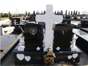 Absolute Black Granite Tombstone - Promotion