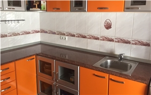 Volcano Red Granite Kitchen Counter Top Volcano Red Granite Kitchen Counter Top