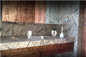 Rainforest Green Marble Vanity Top