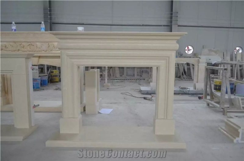 Artifical Stone Fireplace Mantel Surround