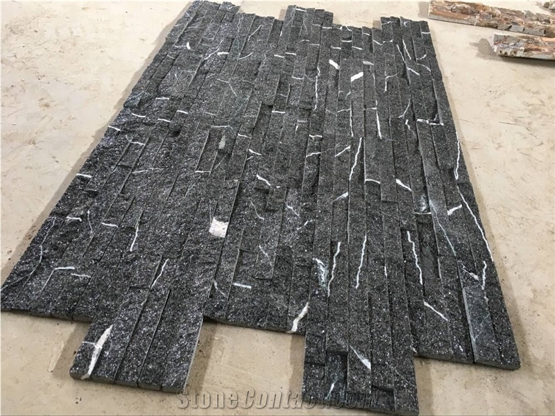 Black Lightning Quartzite,Wall Stone,Natural Stone,Stack Stone,Building Stone,Stone Veneer,Culture Stone