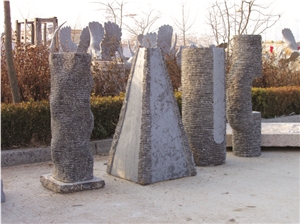 Black Limestone Water Feature (Fountain)