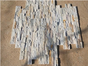 China P014 Beige Grey Mixed Slate Cultured Stone/Slate Culture Stone/Culture Slate/Slate Wall Cladding