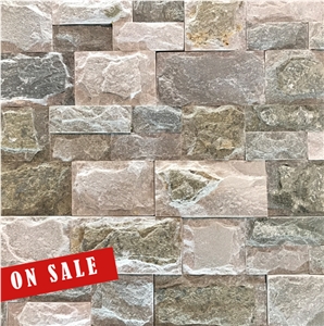 Mushroom Surface Mixed Colors P014 40/20 Cultured Stone