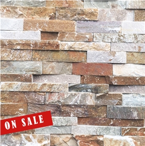 Roufhnatural Split Face Culture Stone P014 Good Color China Slate