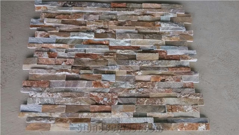 Roufhnatural Split Face Culture Stone P014 Good Color China Slate