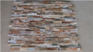 Roufhnatural Split Face Culture Stone P014 Good Color China Slate
