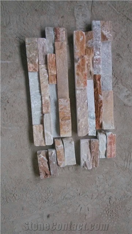 Roufhnatural Split Face Culture Stone P014 Good Color China Slate
