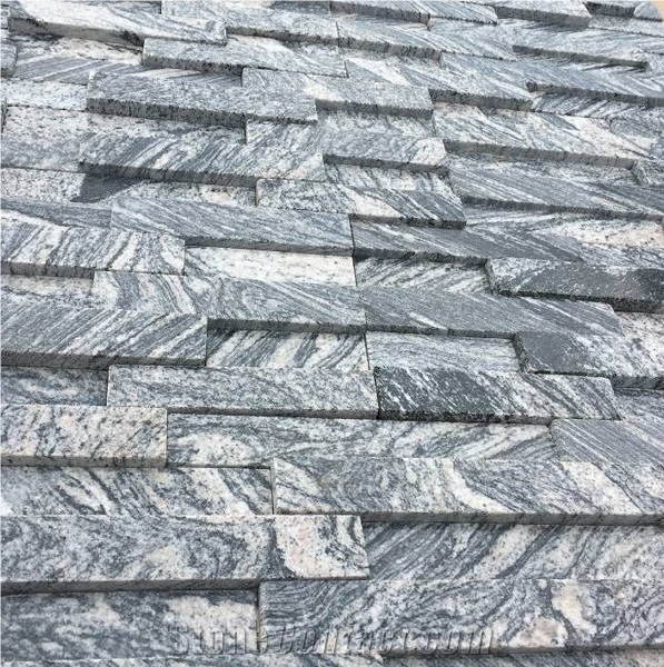 Stacked Stone, China Multicolor Granite Cultured Stone,Wall Decoration Panel, Flat Stone Veneer
