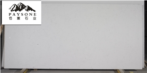 Artificial Calacatta White Quartz Stone Slab Tiles in China