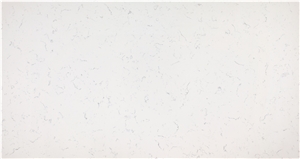 Artificial Calacatta White Quartz Stone Slab Tiles in China