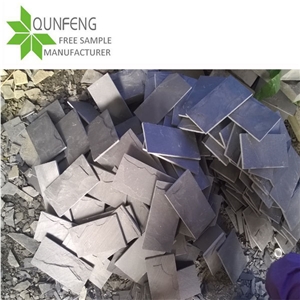 Cheap Price for Dark Grey Slate Mushroomed Cladding Stone