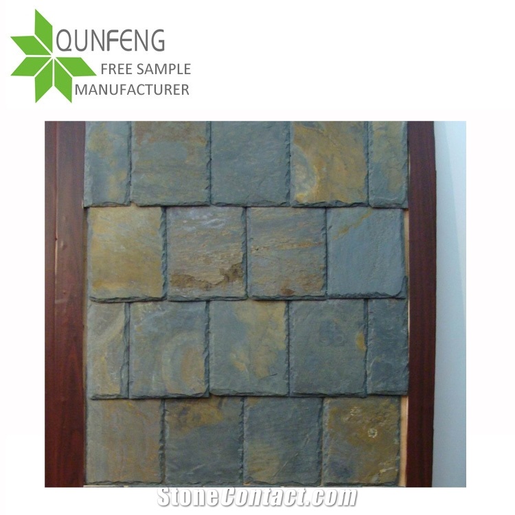 Chinese Cheap Natural Roof Slate,Rusty Slate Roof Tiles for Covering