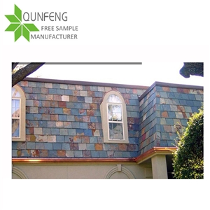 High Quality Rusty Slate Natural Stone Roofing Tiles for Roof Coating