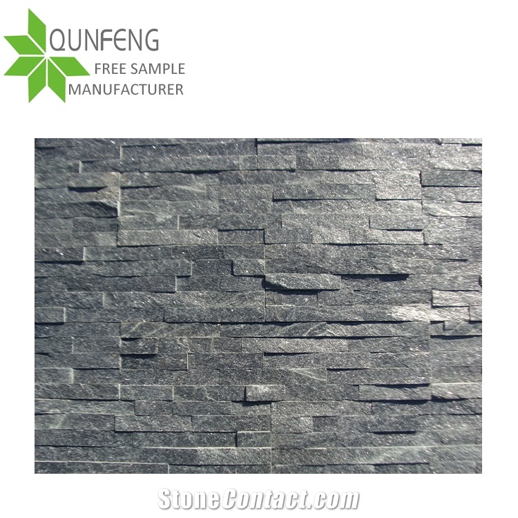 Hot Promoting Z Shape Cut to Size Thin Quartzite Stone Veneer Panel,Garden Waterfall Stone Cladding
