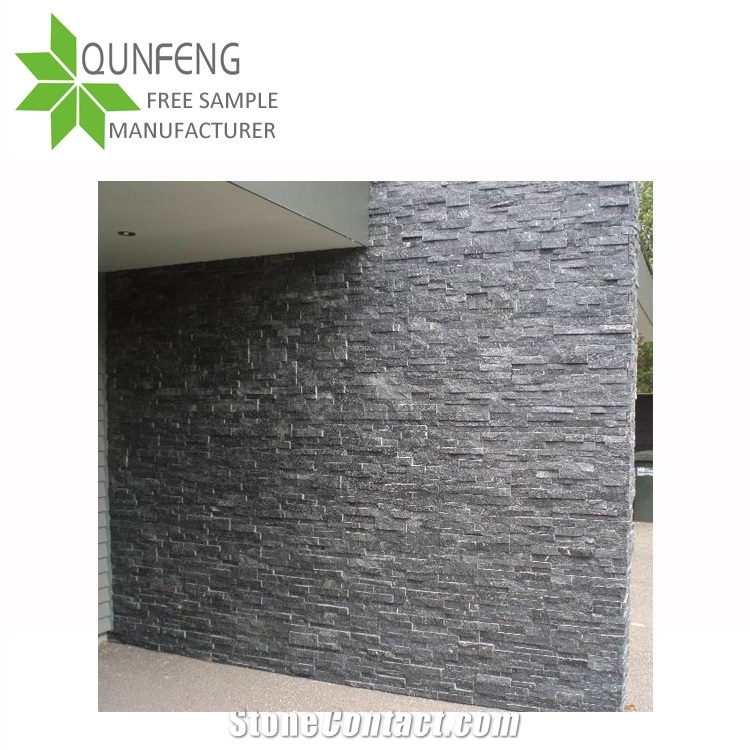 Hot Promoting Z Shape Cut to Size Thin Quartzite Stone Veneer Panel,Garden Waterfall Stone Cladding