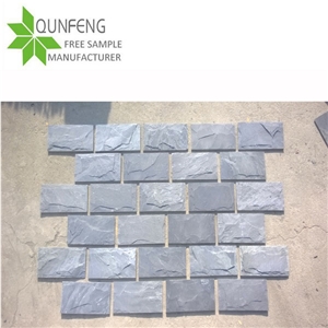 Xingzi Popular Black Slate Mushroom Cultured Stone for Wall