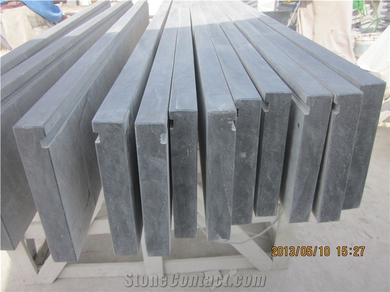 China Blue Limestone,Asian Blue Stone,China Bluestone,Shandong Blue Limestone Window Sill Lowest Price for Sale