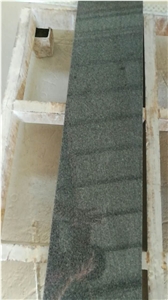 G654 Granite Stairs & Steps, G654 Padang Black Stair Treads, Step & Risers, China Dark Grey Impala Granite