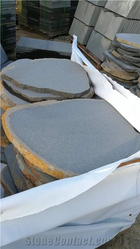 Hainan Black Basalt Crazy Paver,Basalt Flagstone Walkway,Random Patio Paver,Garden Stone,Irregular Flagstone
