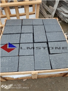Black Basalt Flamed Tiles