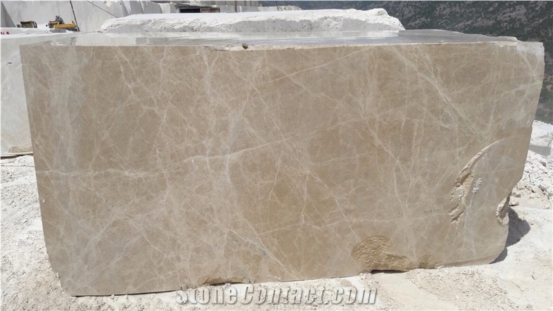 Patara Beige Marble Block ( Light Emparador )