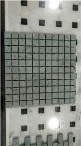 China Green Stone Hexagon Mosaic