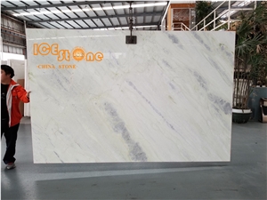 China Special Green Light Jade Marble, Slab, Cut to Size,